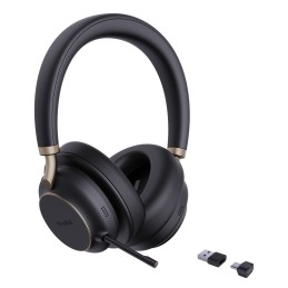 Yealink BH76 Plus Teams USB-C A Auricolare Wireless A Padiglione Musica e Chiamate USB Type-C   USB Type-A Bluetooth Nero