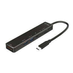 i-tec C31TRAVELEASYDOCKPD laptop dock port replicator Wired USB 3.2 Gen 1 (3.1 Gen 1) Type-C Black