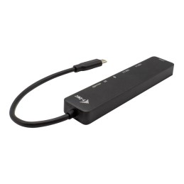 i-tec C31TRAVELEASYDOCKPD laptop dock port replicator Wired USB 3.2 Gen 1 (3.1 Gen 1) Type-C Black