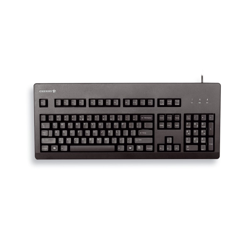 CHERRY G80-3000 teclado Universal USB QWERTY Inglés de EE. UU. Negro