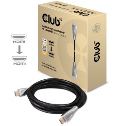 CLUB3D Premium High Speed HDMI™ 2.0 4K60Hz UHD Cable 1 m  3.28 ft Certified