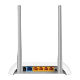 TP-Link TL-WR840N router inalámbrico Ethernet rápido Banda única (2,4 GHz) Gris, Blanco