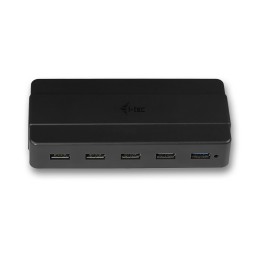 i-tec U3HUB742 interface hub USB 3.2 Gen 1 (3.1 Gen 1) Type-B 5000 Mbit s Black